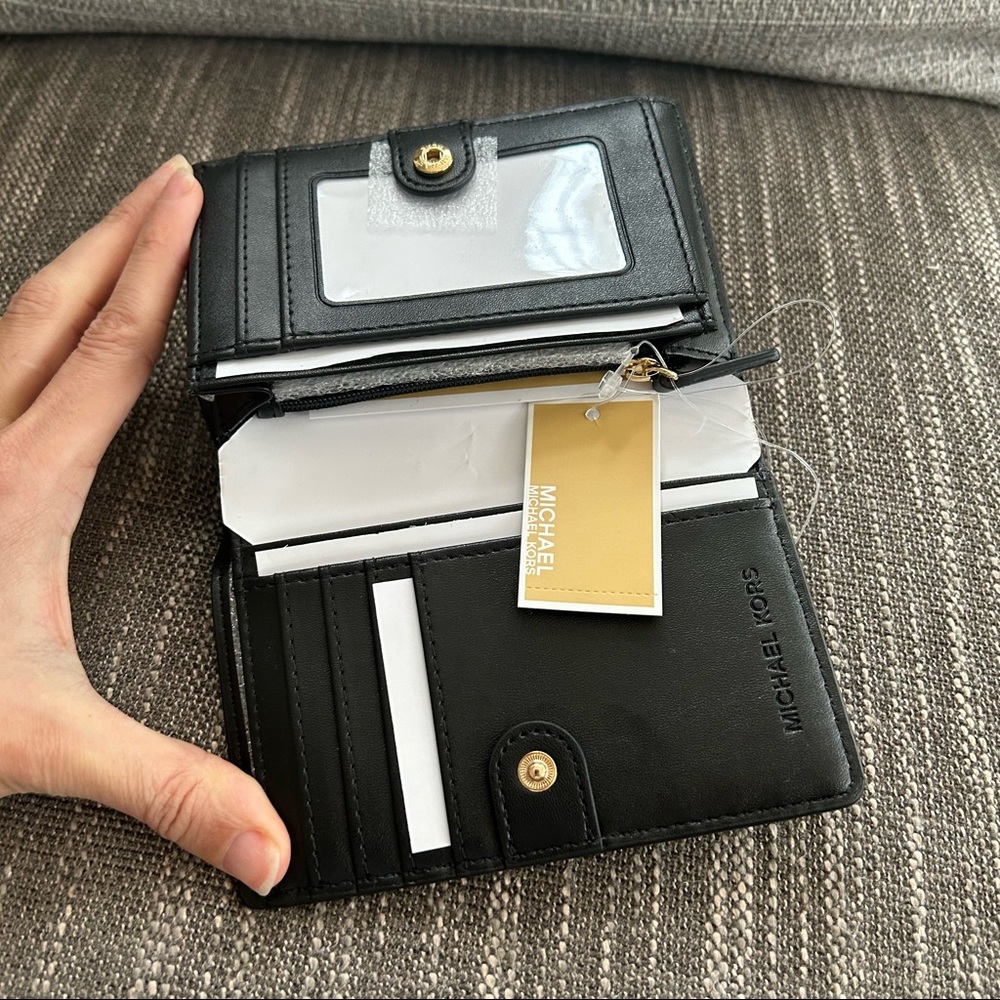 Authentic Mk Signature Monogram Wallet Brown - image 4